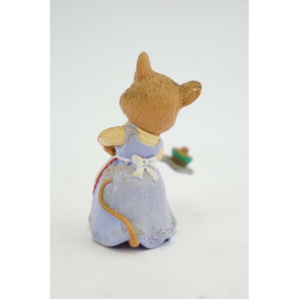 Cane Companions Beatrix Potter Hunca Munca Stake Topper Mouse w/‎ Cupcake - Picture 3 of 5